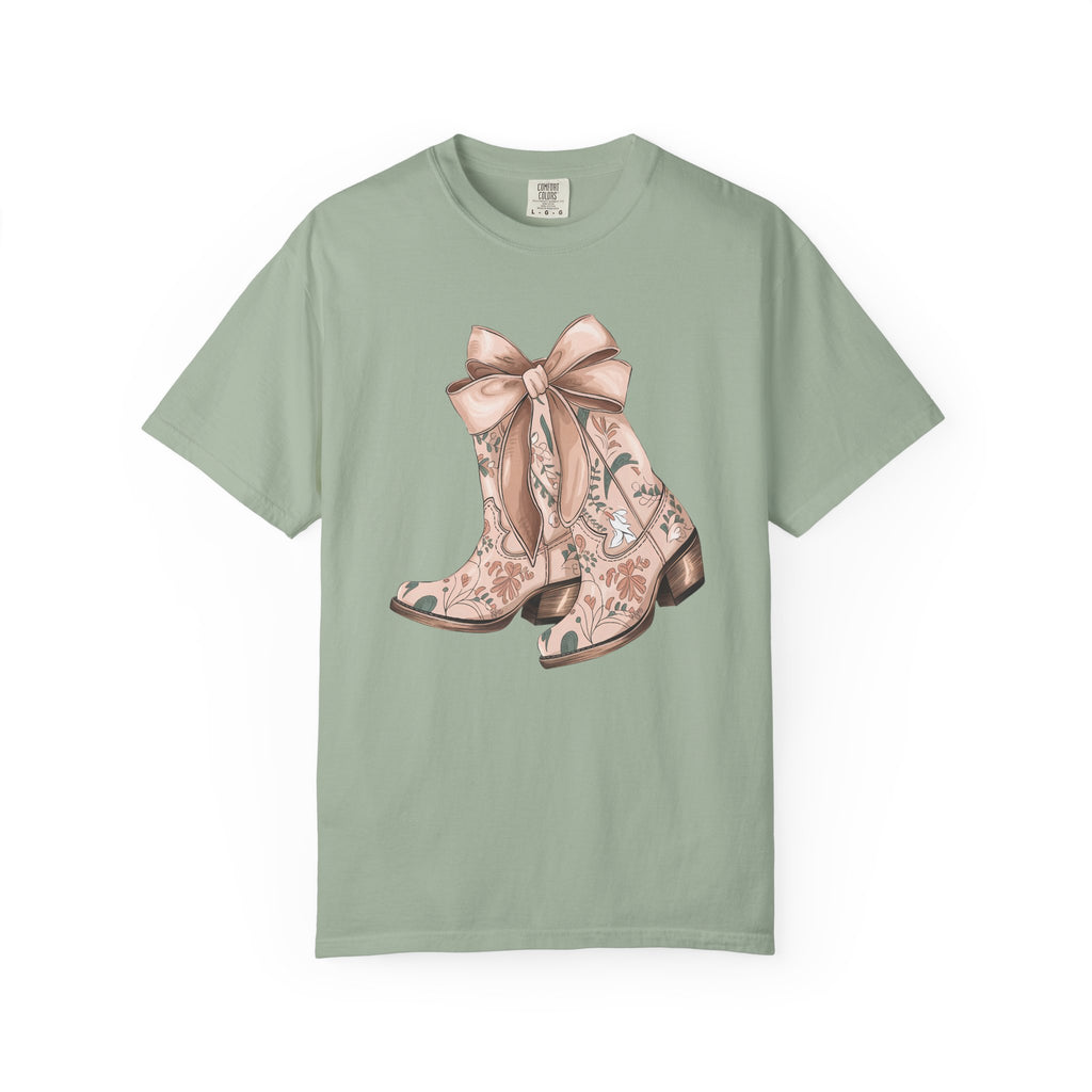 Floral Cowgirl Comfort Colors Shirt