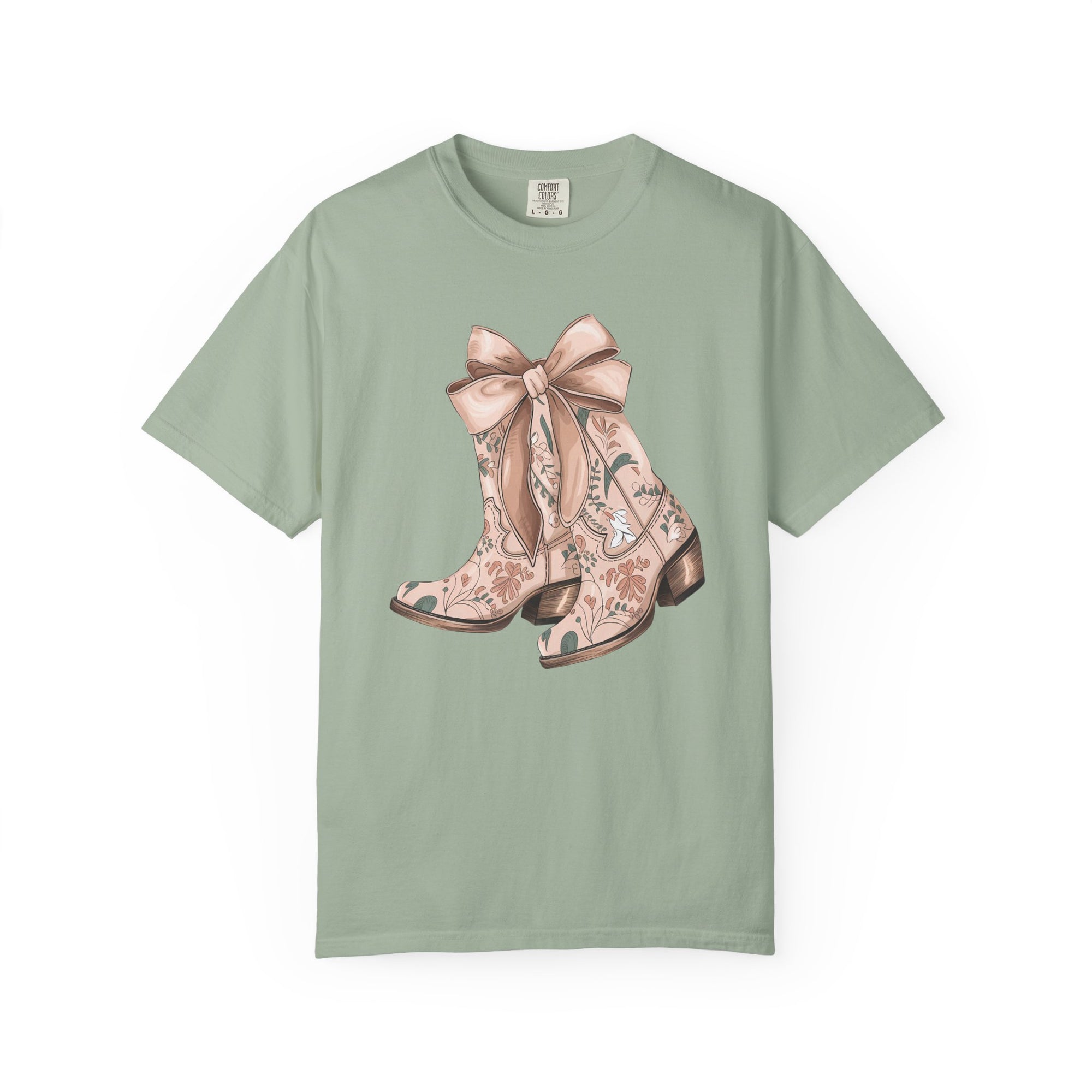 Floral Cowgirl Comfort Colors Shirt
