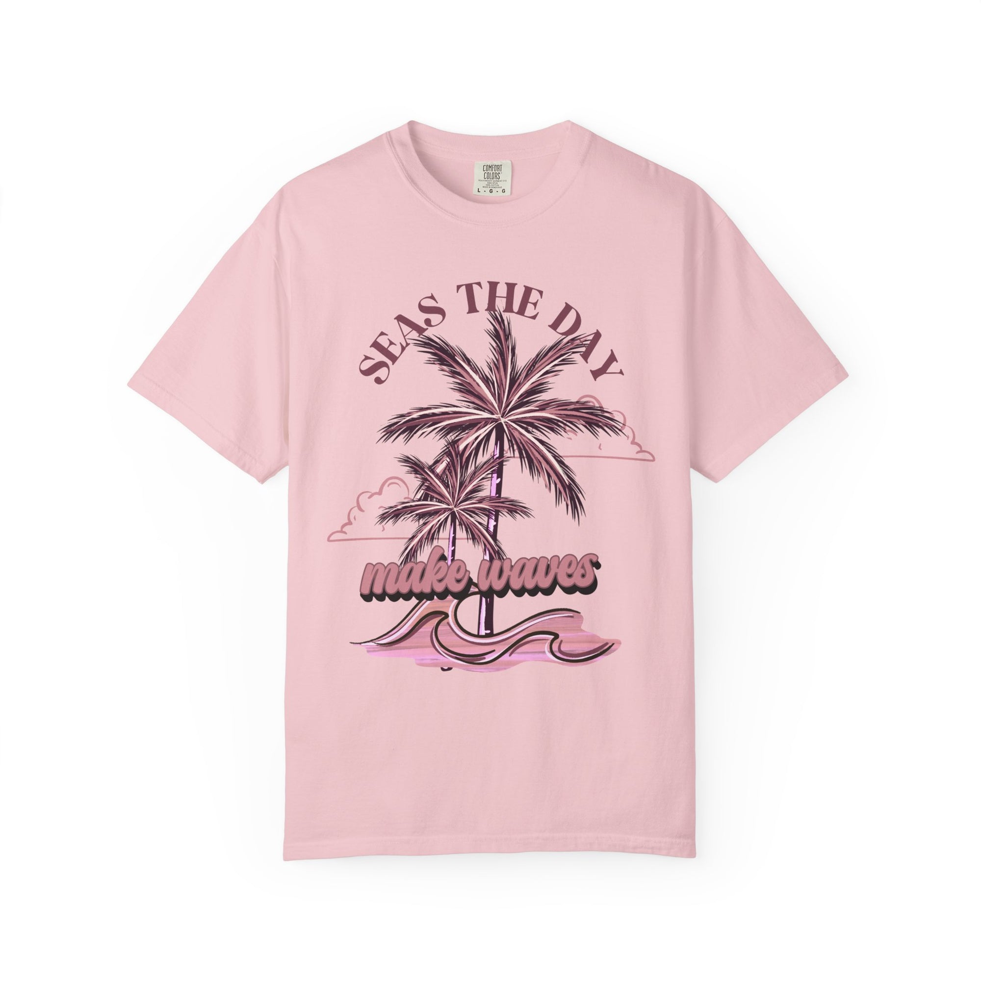 Seas The Day Make Waves Comfort Colors Tee