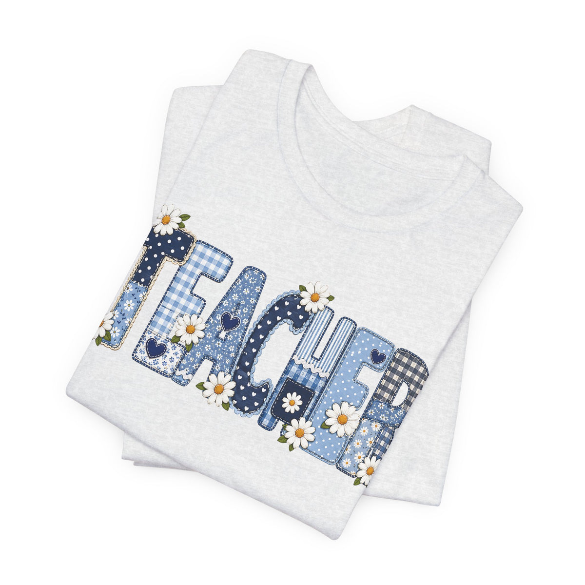 Teacher Vintage Patches  Unisex T-Shirt