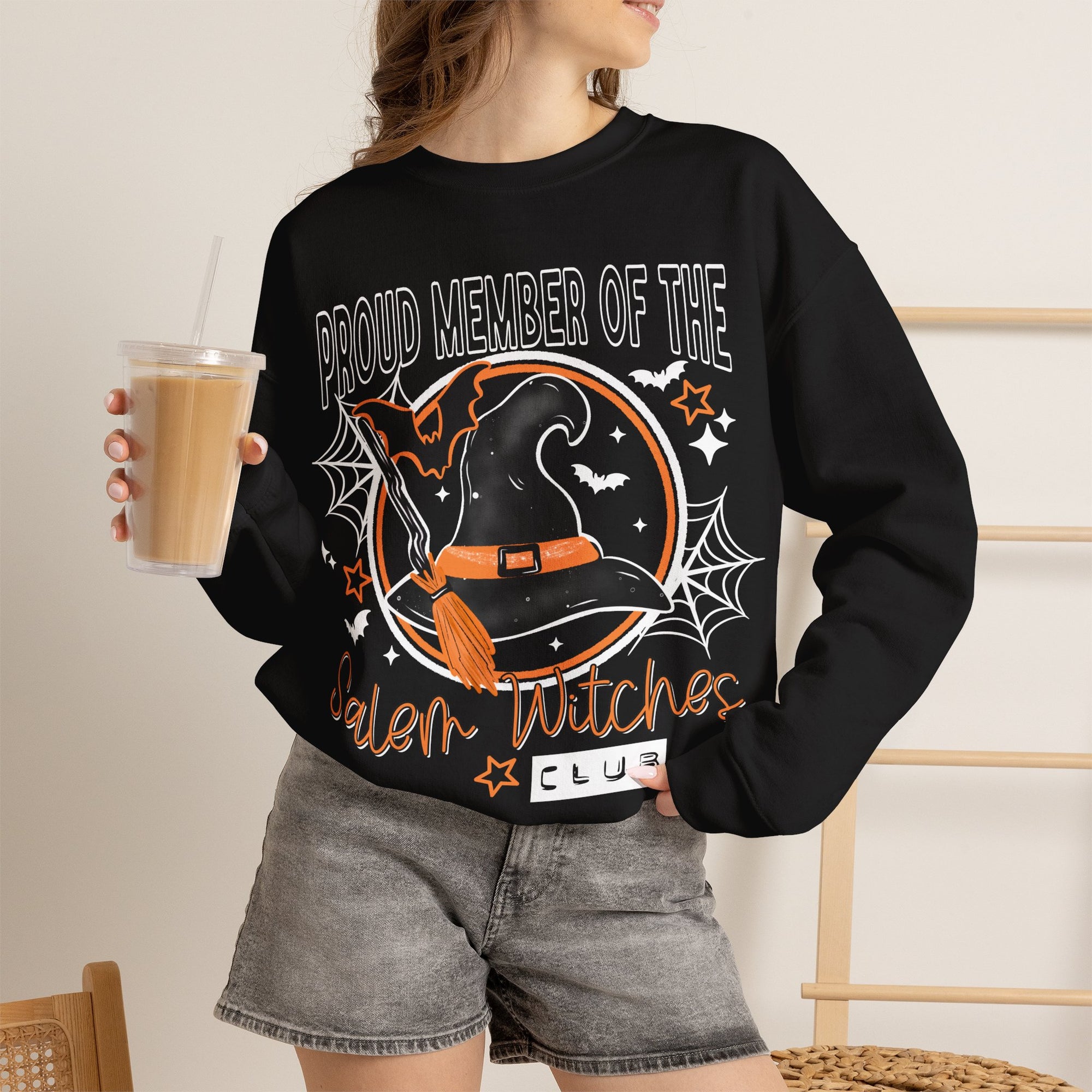 High Quality Witches Club Crewneck Sweatshirt