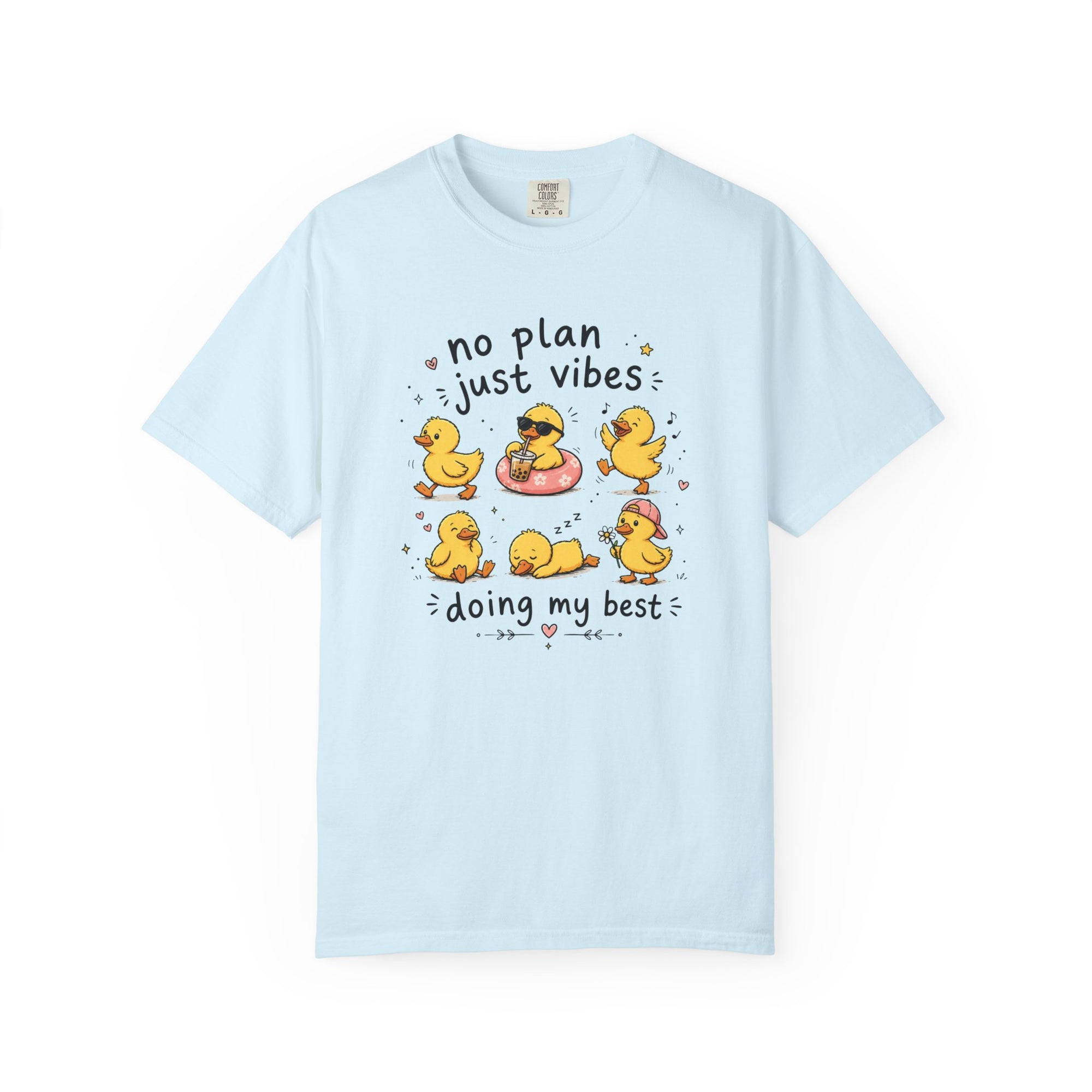 No Plans Just Vibes Comfort Colors Shirt