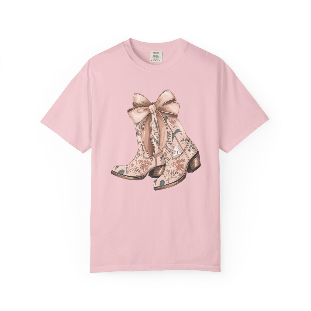 Floral Cowgirl Comfort Colors Shirt