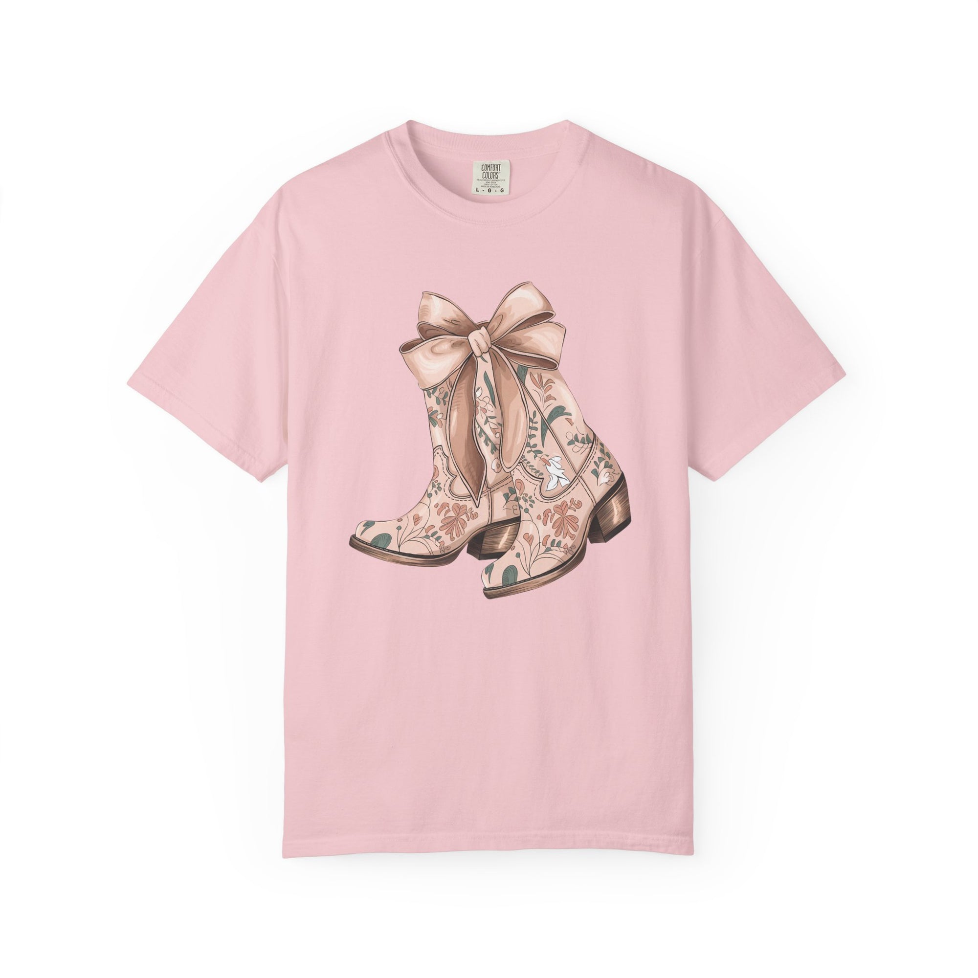 Floral Cowgirl Comfort Colors Shirt