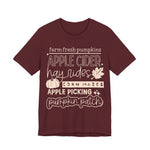 Farm Fresh Pumpkins, Pumpkin Patch Womens T-Shirt