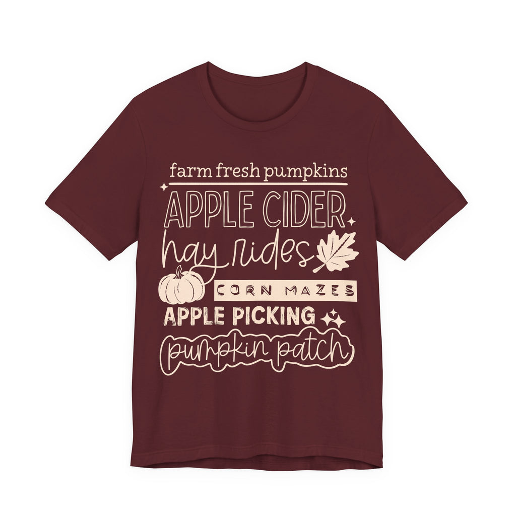 Farm Fresh Pumpkins, Pumpkin Patch Womens T-Shirt