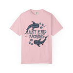 Just Keep Moving Shark Comfort Tee