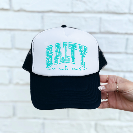 Salty Vibes Foam Trucker Hat