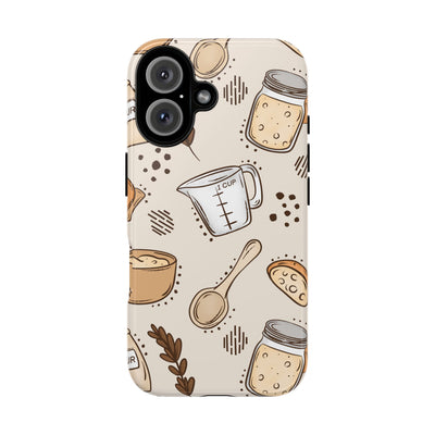 Sourdough Phone Case, Baker tough case Case, Cottage Core Phone Cover
