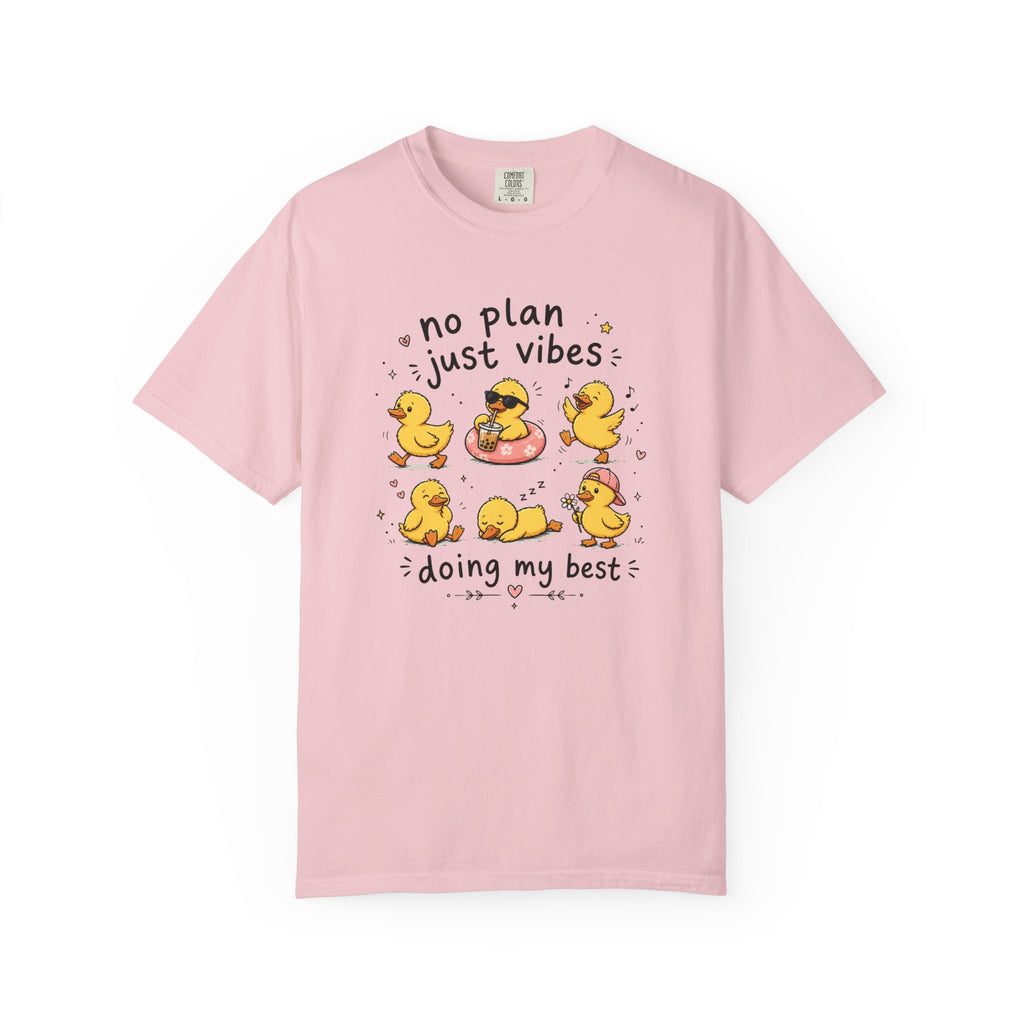 No Plans Just Vibes Comfort Colors Shirt