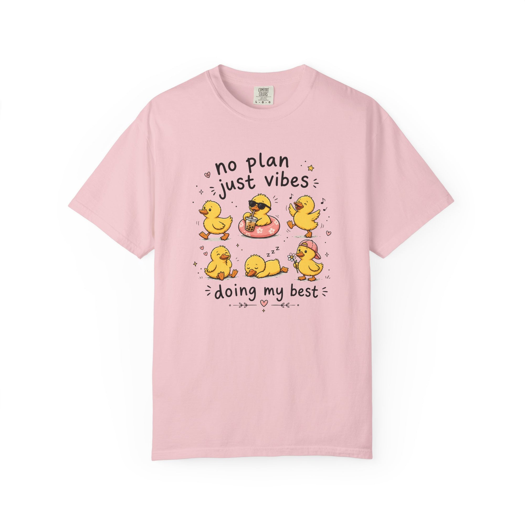 No Plans Just Vibes Comfort Colors Shirt