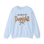 Thankful SweatShirt, Floral Thanksgiving Sweater, Coquette Thankful Sweater, Women's Preppy Fall Gift, Thanksgiving Feast Give Thanks