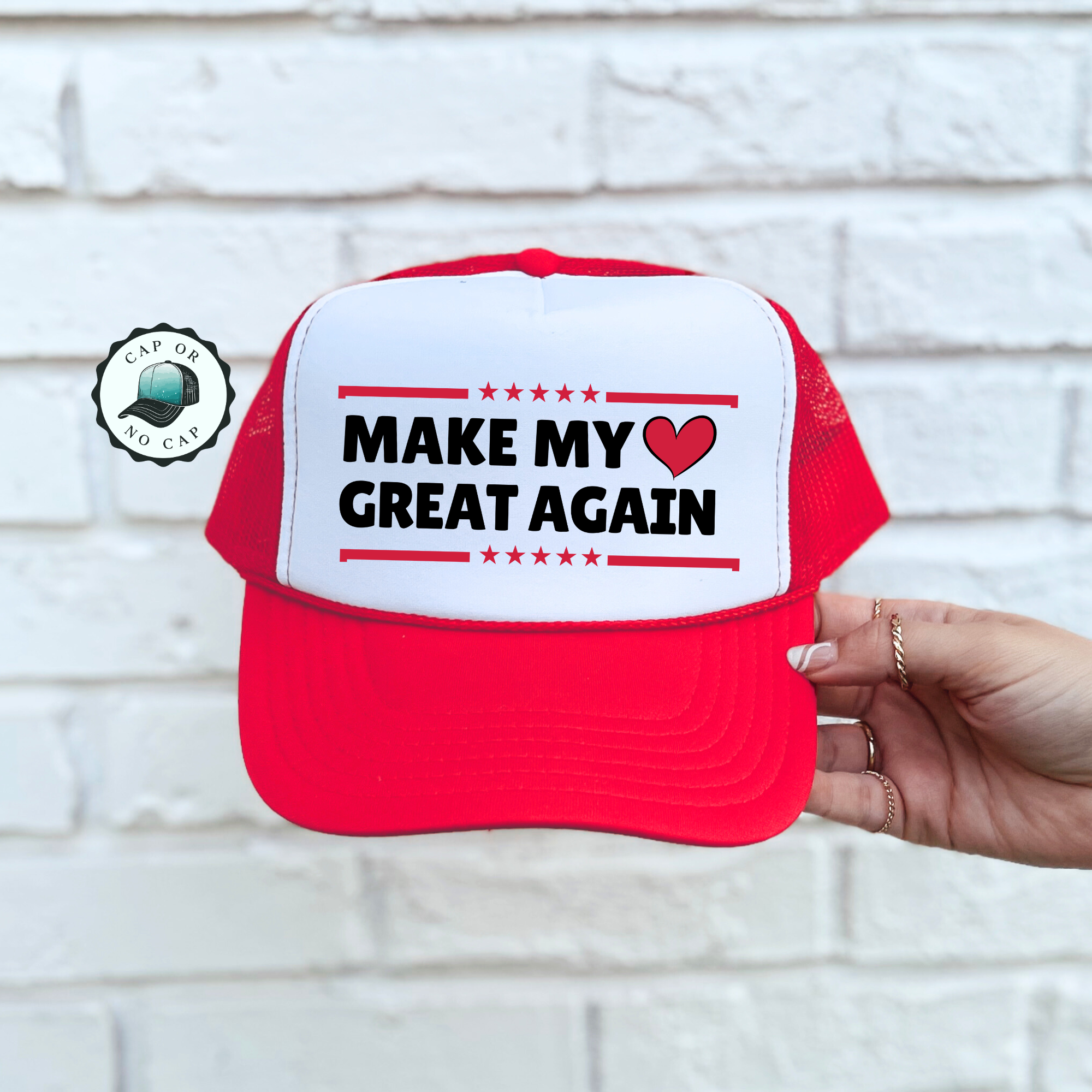 Make my Heart Great Again Foam Trucker Hat