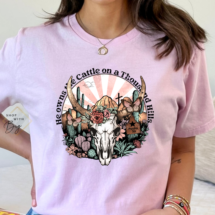 He Owns The Cattle Shirt