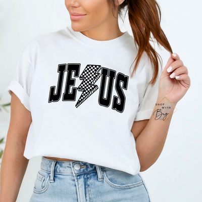 Retro Jesus Adult Shirt