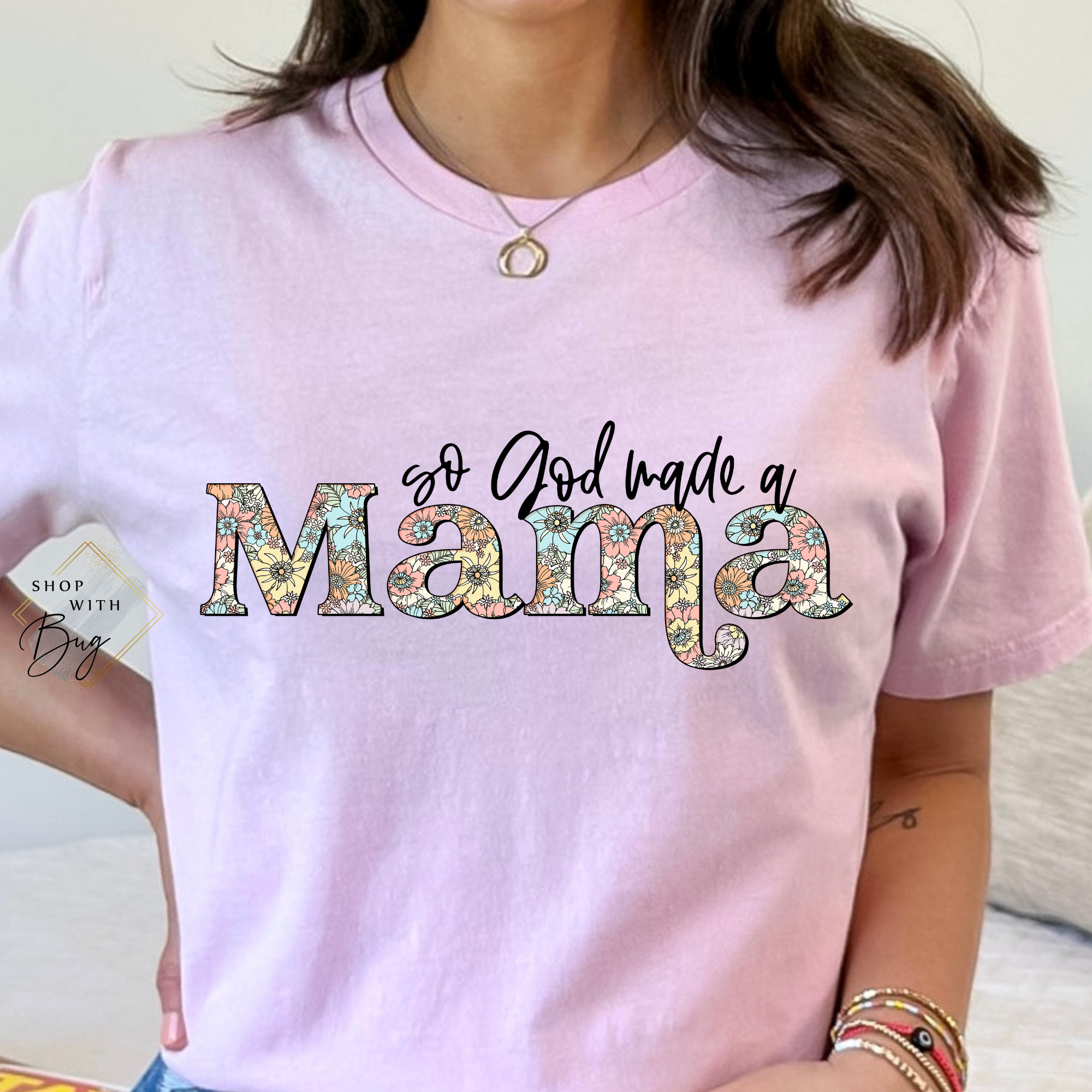 So God Made me Custom Adult Shirt