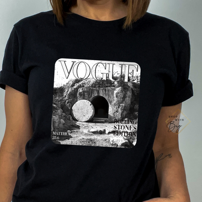 Vogue Rolling Stone Adult Shirt