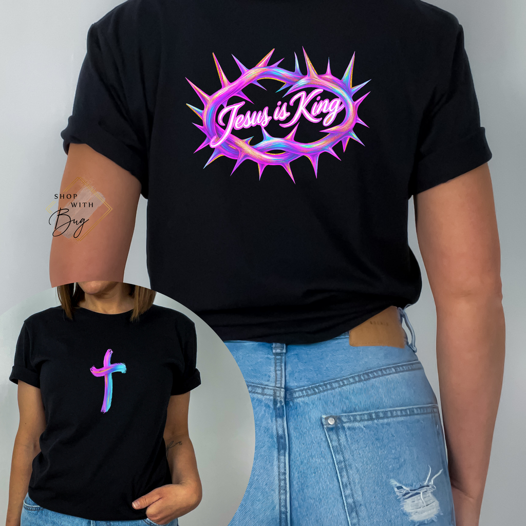 Jesus Is King Adult Shirt