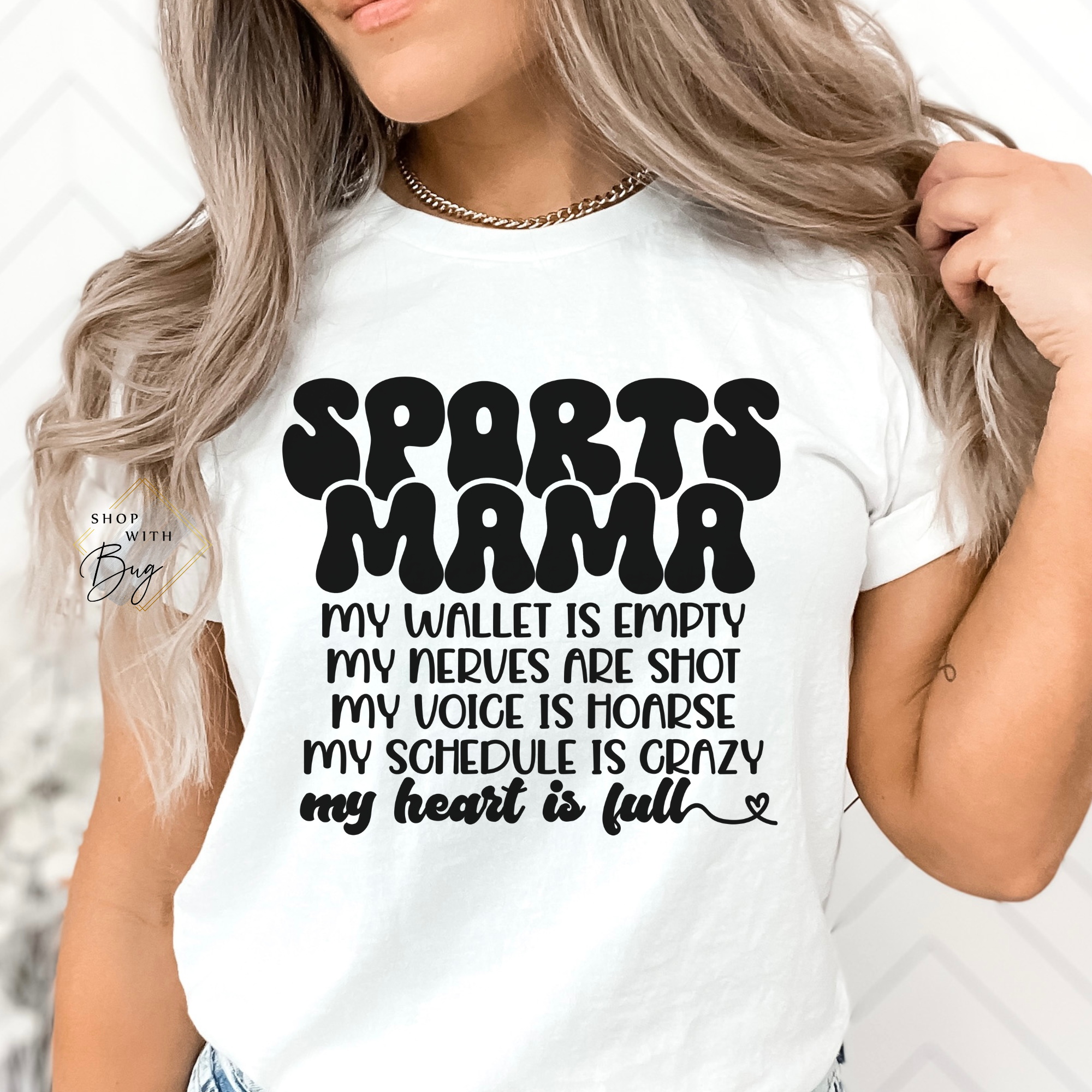 Sports Mama Adult Shirt