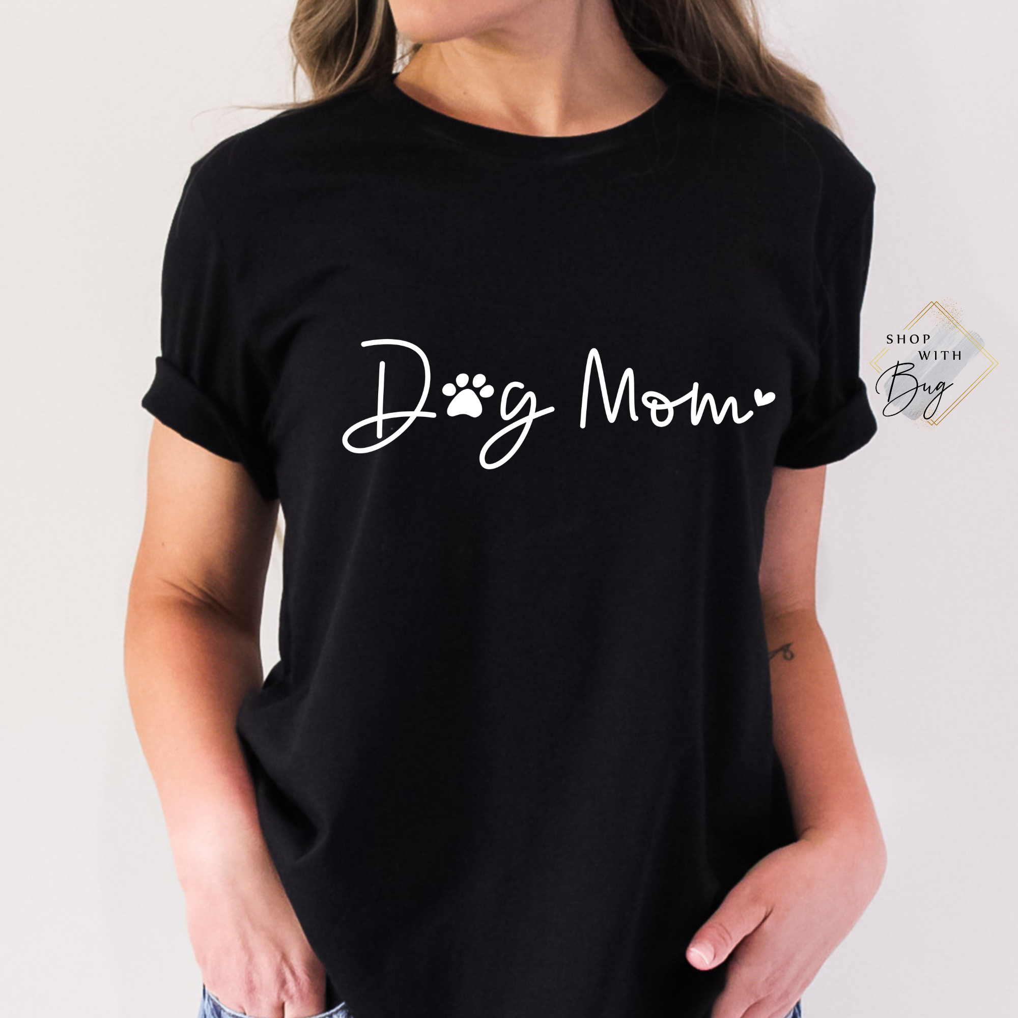Dog Mom Adult Shirt