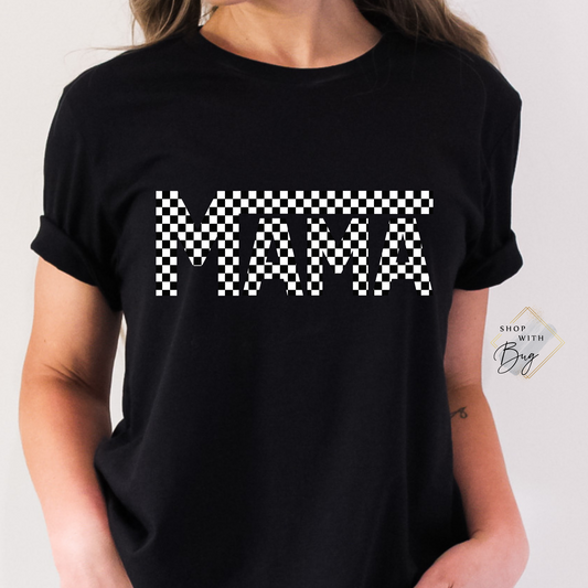 Checkered Mama T-Shirt