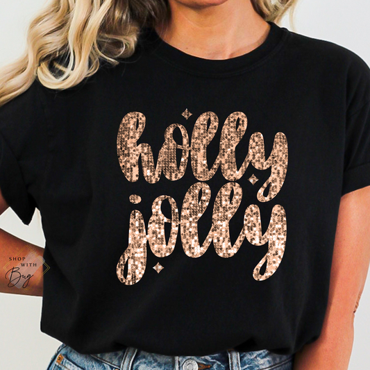 Holly Jolly Adult Shirt