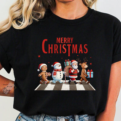 Merry Christmas Music Adult Shirt