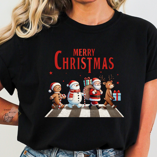 Merry Christmas Music Adult Shirt
