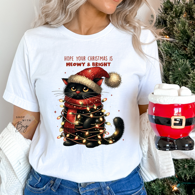 Meowy & Bright Adult Shirt