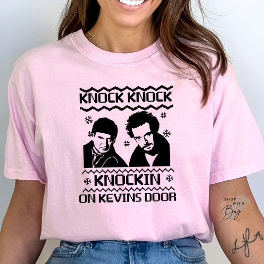 Knock Knock Adult Comfort Colors Tee