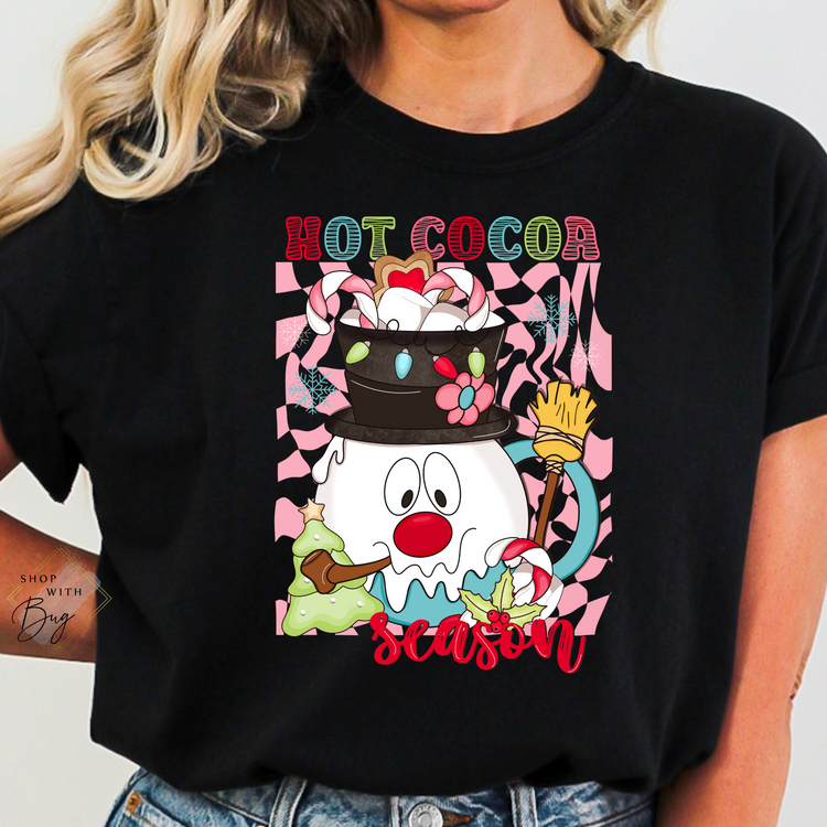 Hot Cocoa Season Adult Shirt