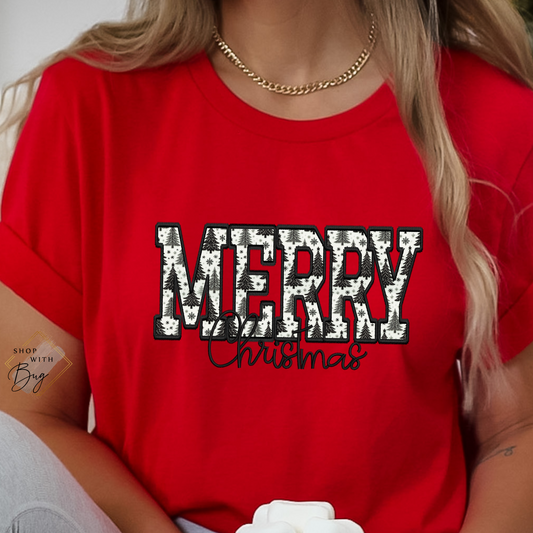 Merry Christmas Adult Shirt