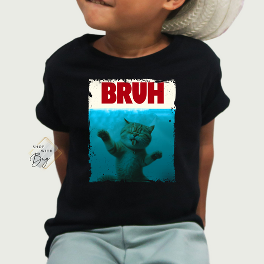 Bruh Kids Shirt