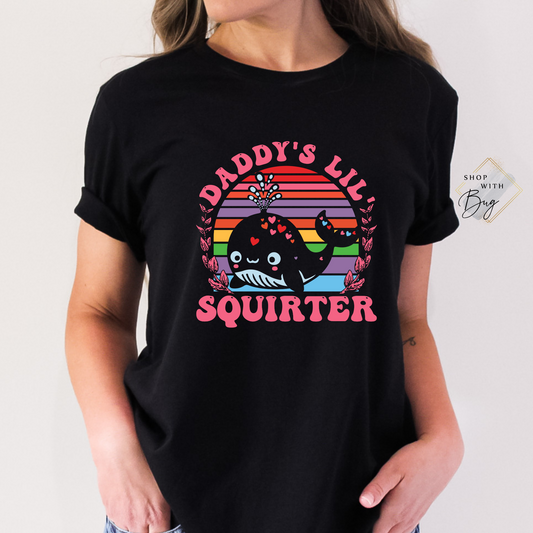 Daddy's little Squirter, Shirt Exchange, Adult Shirt