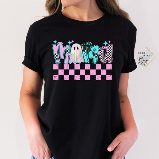 Mama Ghost Adult Shirt