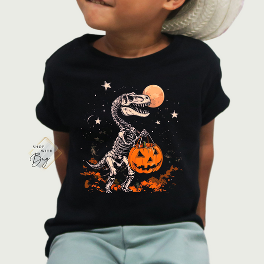 T-Rex Halloween Shirt Kids Shirt