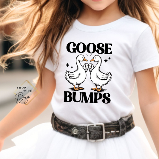 Goose Bumps Kids Shirt