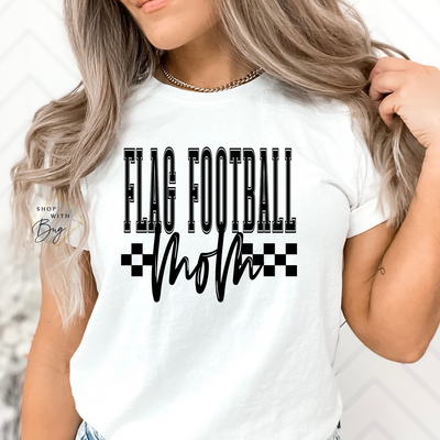 Flag Football Mom Adult Shirt