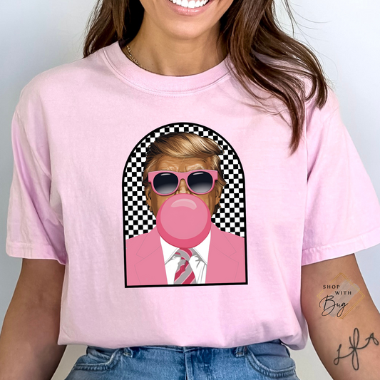 Trump bubblegum Comfort Colors Adult Tee