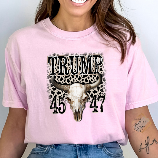 Trump 45 47 Comfort Colors Adult Tee