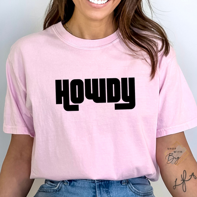 Howdy Comfort Colors Adult Tee