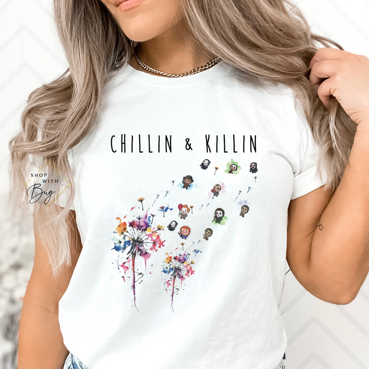 Chillin and Killin Short Sleeve Shirt