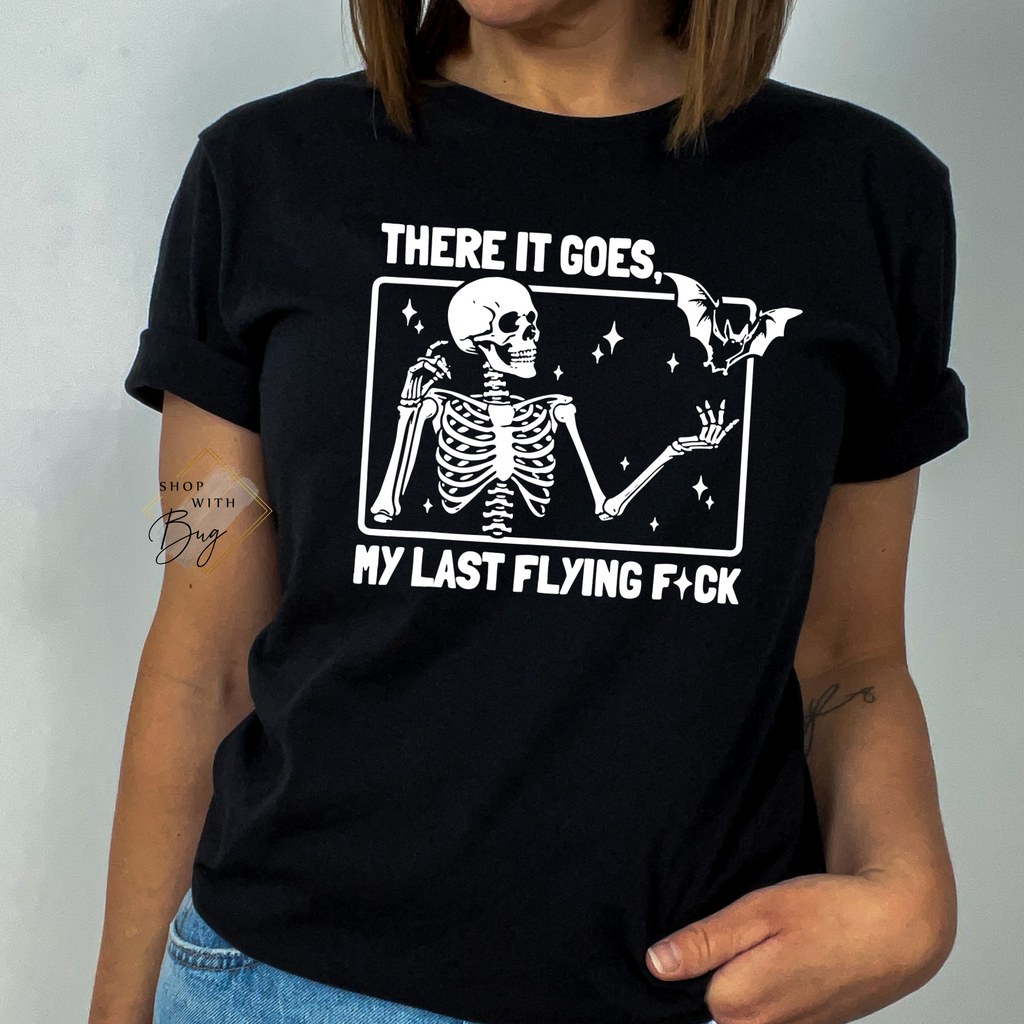 There it Goes My Last Flying F Adult Short Sleeve Shirt