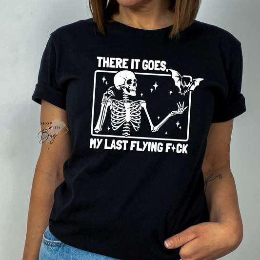 There it Goes My Last Flying F Adult Short Sleeve Shirt