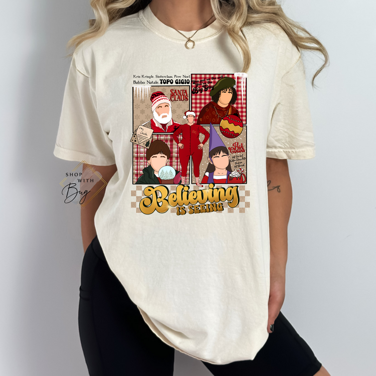 Believing is Seeing Adult Comfort Colors Tee