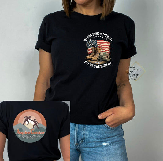 Aspire Veterans Adult Shirt