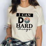 Aspire I Can Do Hard Things Adult Shirt