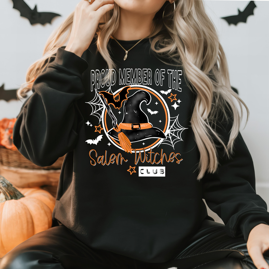 High Quality Witches Club Crewneck Sweatshirt