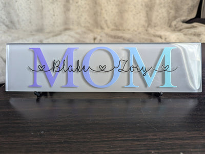 Mothers Day Custom Name Plaque