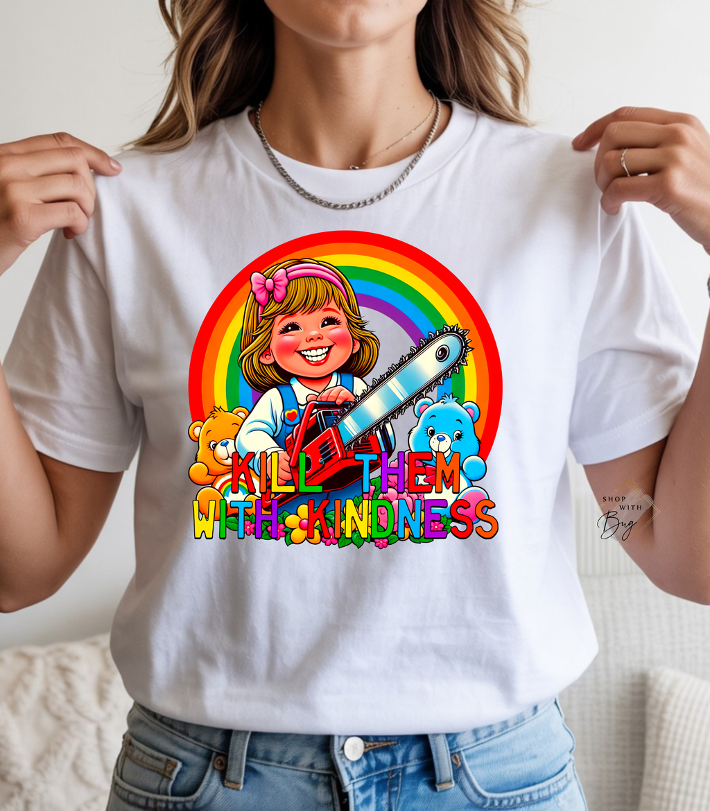 Rainbow Kindness Adult Short Sleeve Shirt